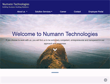 Tablet Screenshot of numann.com